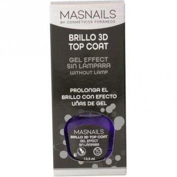 Brillo 3D Top Coat Gel Effect de larga duración para un acabado profesional de 13.5ml