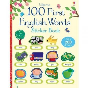 100 first english words. Sticker book. Ediz. a colori