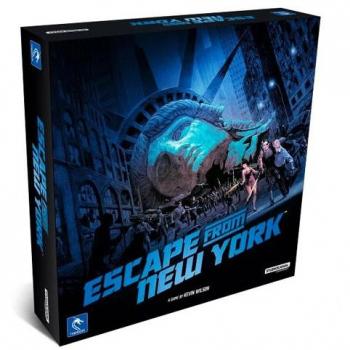 Escape from New York - Juego de mesa básico, incluye tablero, cartas de personaje, fichas, dados y manual de instrucciones