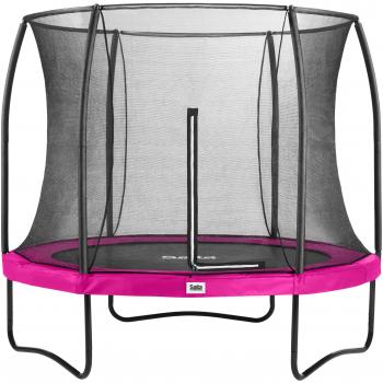 Trampolín Salta Comfort Edition 305 cm Rosa con Red de Seguridad