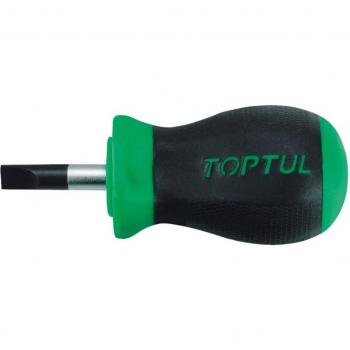 Destornillador plano TOPTUL 4.0 mm, Longitud: 25mm, Modelo: FABB0403