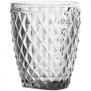 Set 6 Vasos de Cristal Tallado Sidari Azul/Transparente 270cc