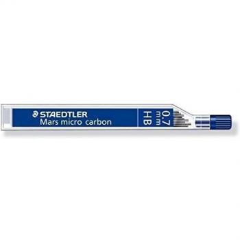 STAEDTLER-Lote de 3 paquetes de 12 minas HB Mars micro carbon 0,7 mm