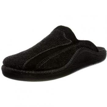 Zapatillas de casa para hombre Westland MONACO 246 en lana natural, gris, sin cordones