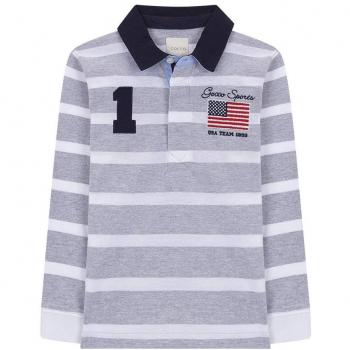 Gocco Polo, Gris (Gris Claro Melange Gc), 9-10 años para Niños