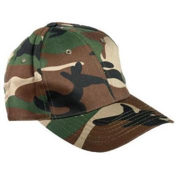 Gorra de Baseball Camuflaje Woodland Parabellum 50059