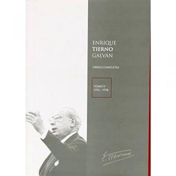 Enrique Tierno Galván. Tomo V. 19761978