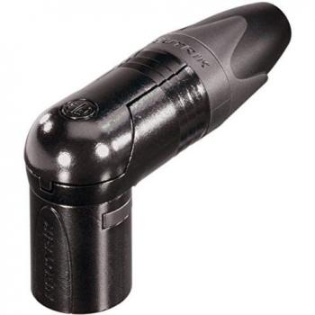 Neutrik NC5MRX-B Right Angle 5-Pin XLR Connector - Black