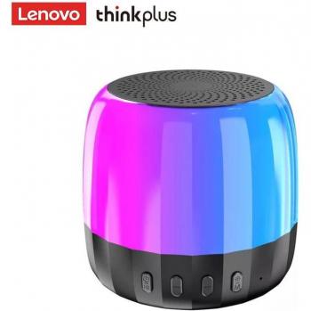 Altavoz Inalámbrico para Exteriores Lenovo K3 Plus Bluetooth 5.2 Negro con Luz RGB