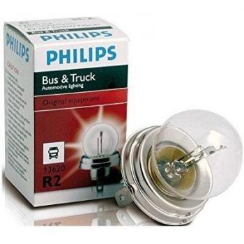 Lámpara Faro de Carretera Philips 13620C1 - Bombilla Especial, alta intensidad luminosa, tecnología de filamento, diseño duradero, adecuada para vehículos