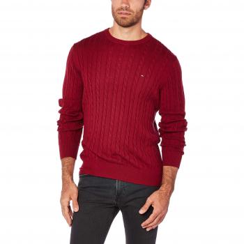 Tommy Hilfiger MW0MW07888 Sueteres Hombre Rojo M
