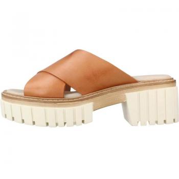 Sandalias Mujer Marca Yellow Modelo Thelma, color marrón