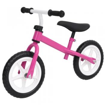 Bicicleta sin pedales 10 pulgadas rosa