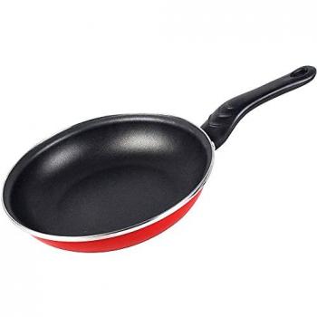 Sartén Magefesa Praga Ø30 cm de Acero Esmaltado Vitrificado, Inducción y Lavavajillas, Granate