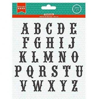 Dies Vintage Alphabet