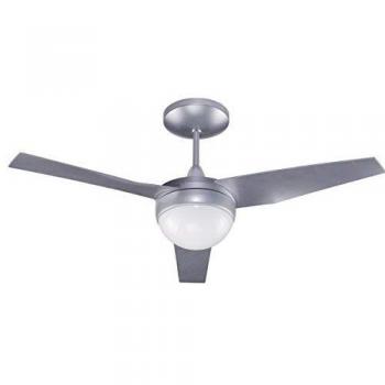 Ventilador de techo con luz Classic Plata Wonderlamp