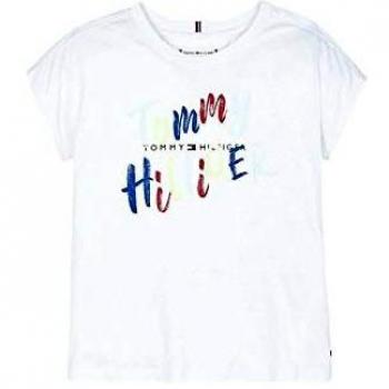 Tommy Hilfiger - KG0KG05033 - Fluro Graphic ON tee - Camiseta Manga Corta - NIÑA