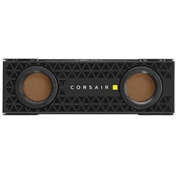 Bloque de Refrigeración Líquida Corsair Hydro X Series XM2 para SSD M.2 2280, Placa Fría de Cobre, Instalación Rápida y Sencilla, Color Negro