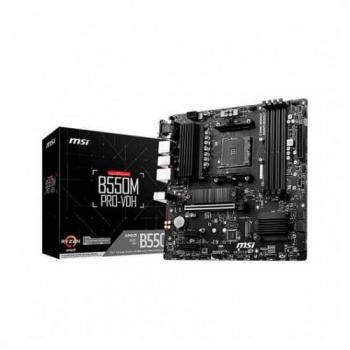 MSI B550M PRO-VDH WIFI AMD AM4 DDR4 Micro-ATX Motherboard with Wireless Connectivity