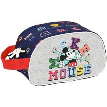 Neceser Mickey Mouse Only One Adaptable a Carro con Asa 26x15x12cm Disney