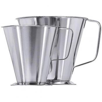 Jarra de medición graduada de acero inoxidable 550 ml
