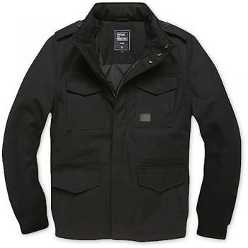Chaqueta de Invierno Vintage Industries Brent Parka para Hombre - Negro - Tallas S a 3XL