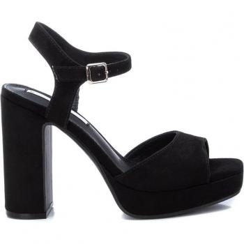 Sandalias Xti de tacón para mujer en color negro