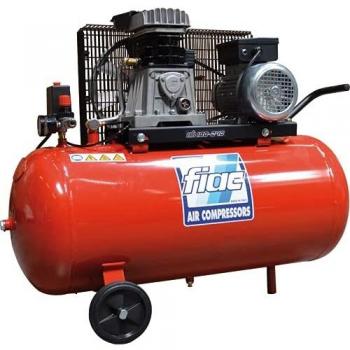 Compresor de aire FIAC 100 litros AB 100-268 MC profesional con correa, 250 l/min, 2hp