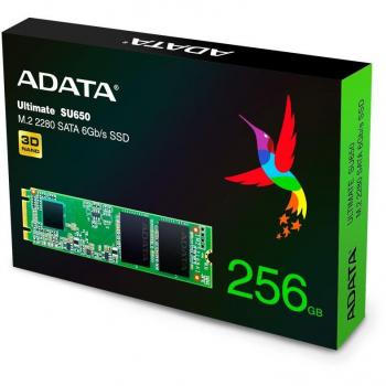 ADATA Ultimate SU650 M.2 256GB SATA III 3D NAND SSD