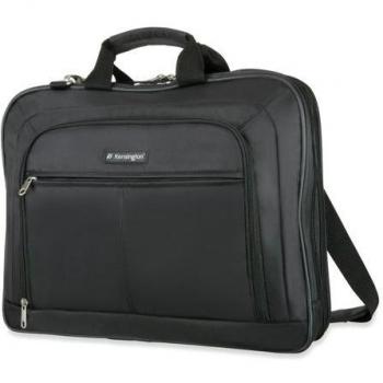 Kensington K62568US Maletín Clásico Simply Portable para Dispositivos de 17, para MacBook Pro y Air, y Portátiles y Tabletas HP, Maletín Unisex con Asa y Correa