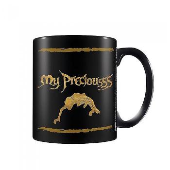 Taza El Señor de los Anillos Mi Preciosa Negro/oro One Size
