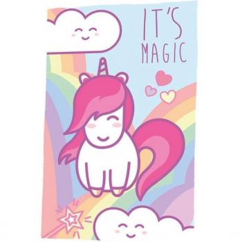 Manta Unicornio Infantil de Polar Suave 100x150 - Kids Licensing