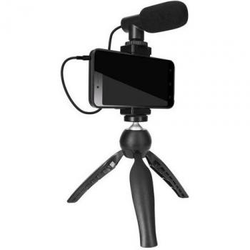 Pack de Streaming y Vlog para Smartphone con Trípode Estable y Micrófono Puluz