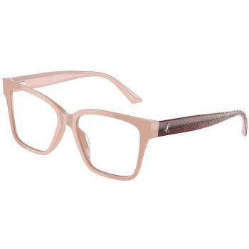 Jimmy Choo JC3006U 5014 Women's Eyeglasses Pink Size 53 (Frame Only) - Blue Light Block Available