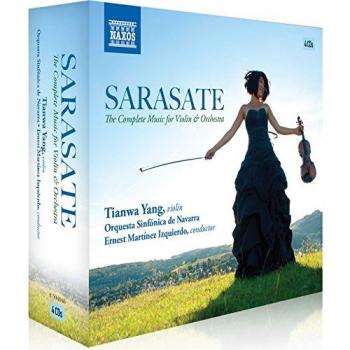 Sarasatecomplete works violnorchestra tianwa yang orquesta sinfonica de navarra ernest martinez izquierdo naxos 8504046