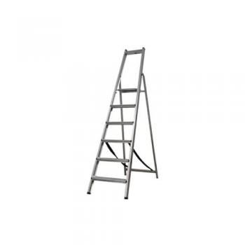 Escalera de Aluminio Reforzada de 6 Peldaños EN 131 COFAN