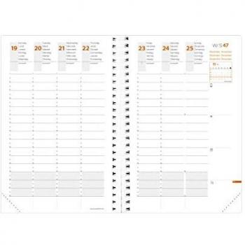 Repuesto de Calendario Quo Vadis Time & Life ML Pocket 10x15 cm 2025