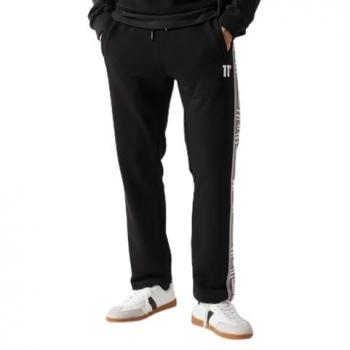 Pantalones Joggers Retro Entallados 11 Degrees para Hombre - Negro