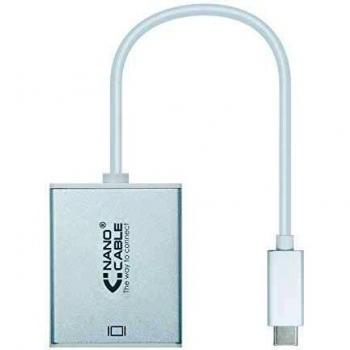 NANOCABLE 10.16.4101 - Conversor USB-C a VGA