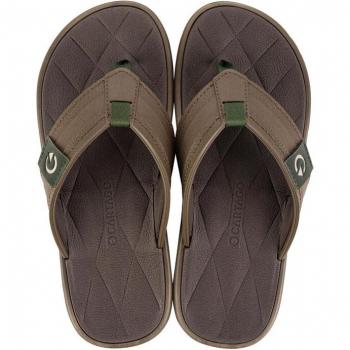 Chanclas de hombre Cartago Malta VI marrón (talla 43)