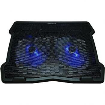 Conceptronic THANA06B 2-Fan Cooling Pad Almohadilla fría 39,6 cm