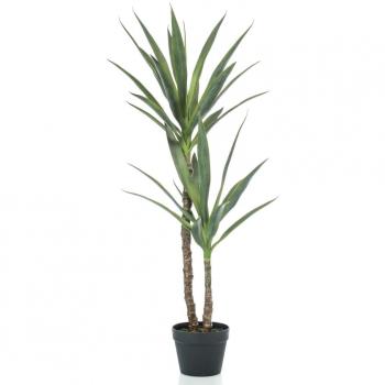 Planta de Yuca Artificial Esmeralda 110 cm en Jarrón