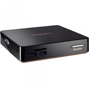 Shuttle NCO1U3 BGA 1168 2 GHz i3-5005U 0,6 l tamaño PC Negro - Barebón