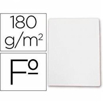 SUBCARPETA CARTULINA GIO FOLIO BLANCA 180 G/M2