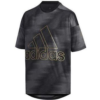 adidas B TR tee Train Camiseta, Unisex niños, Negro, 176