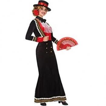 Disfraz de Mujer Cordobesa Negra XS/S - Gran Fiesta, Mejor Precio