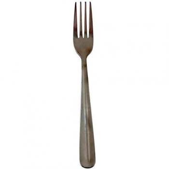 Quid EKA Tenedores para Mesa, Acero Inoxidable, Gris, 25.2x5.8x2 cm, 3 Unidades