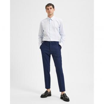 Selected Slim Fit Men's Linen Suit Trousers