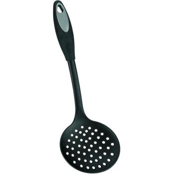Metaltex Espumadera Nylon 'Britannia', Nailon, Negro, Estandar