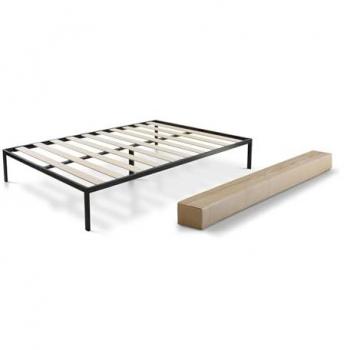 Somier Metálico Nebu 135 x 190 cm con Patas de 30,5 cm y Soporte de hasta 180 kg